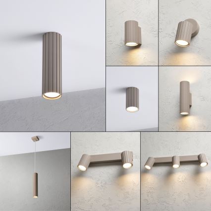 Brilagi - Kohdevalaisin CRISPINA 1xGU10/10W/230V 20 cm beige