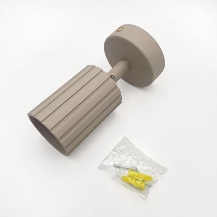 Brilagi - Kohdevalaisin CRISPINA 1xGU10/10W/230V beige