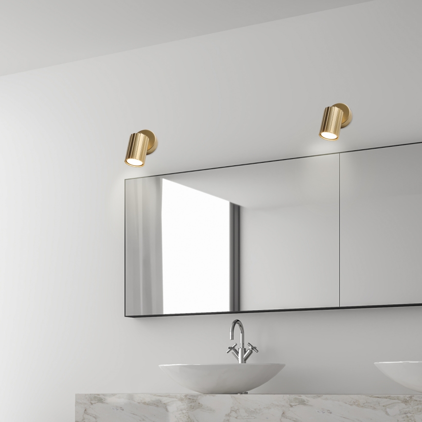 Brilagi - Kohdevalaisin CRISPINA 1xGU10/10W/230V, kultainen