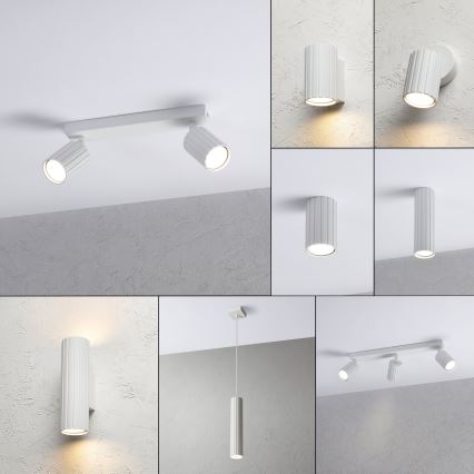 Brilagi - Kohdevalaisin CRISPINA 2xGU10/10W/230V valkoinen