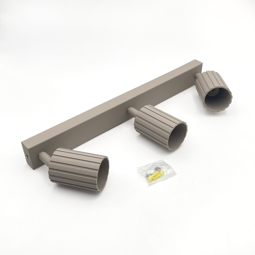 Brilagi - Kohdevalaisin CRISPINA 3xGU10/10W/230V beige