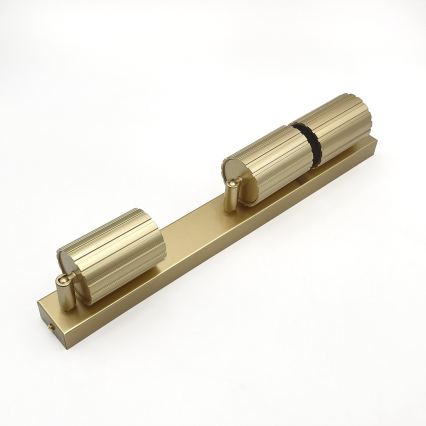 Brilagi - Kohdevalaisin CRISPINA 3xGU10/10W/230V kultainen