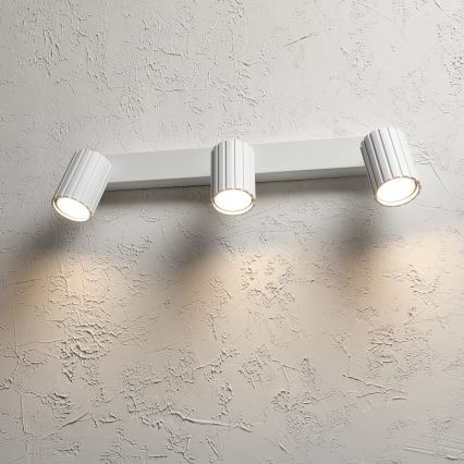 Brilagi - Kohdevalaisin CRISPINA 3xGU10/10W/230V valkoinen