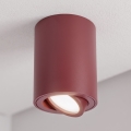 BRILAGI - Kohdevalaisin MIA 1xGU10/30W/230V 100x80 mm burgundinpunainen