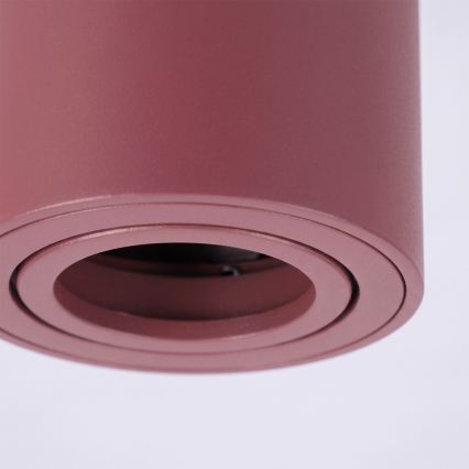 BRILAGI - Kohdevalaisin MIA 1xGU10/30W/230V 100x80 mm burgundinpunainen