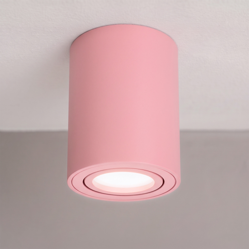 BRILAGI - Kohdevalaisin MIA 1xGU10/30W/230V 100x80 mm pinkki