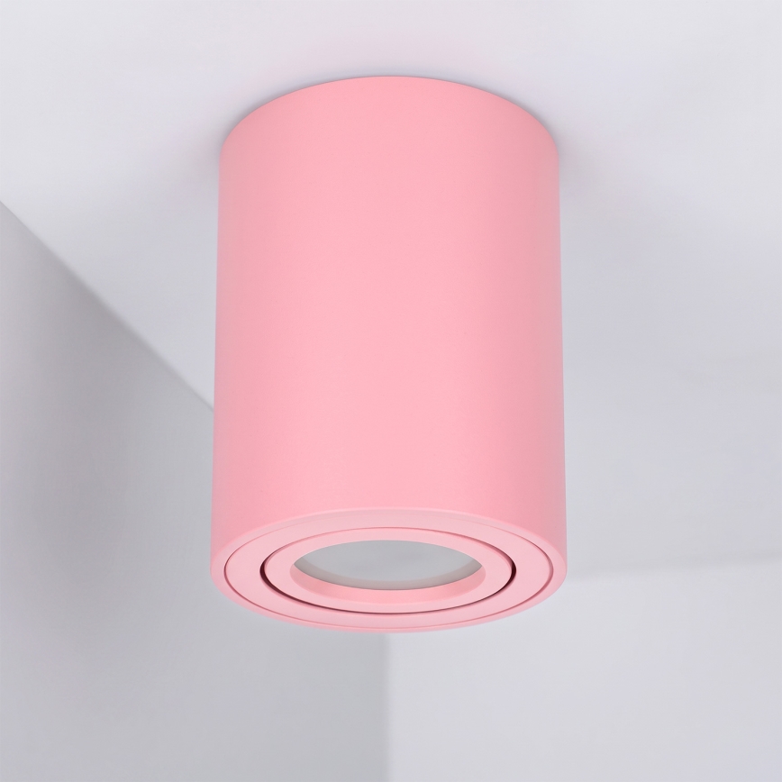 BRILAGI - Kohdevalaisin MIA 1xGU10/30W/230V 100x80 mm pinkki