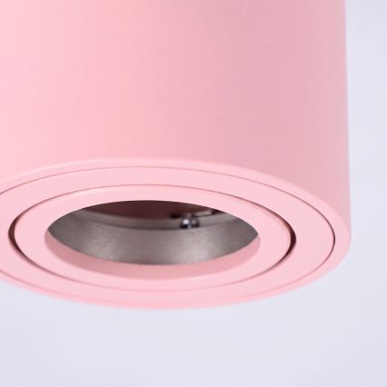 BRILAGI - Kohdevalaisin MIA 1xGU10/30W/230V 100x80 mm pinkki