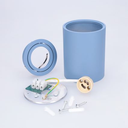 BRILAGI - Kohdevalaisin MIA 1xGU10/30W/230V 100x80 mm sininen