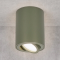 BRILAGI - Kohdevalaisin MIA 1xGU10/30W/230V 100x80 mm tummanvihreä