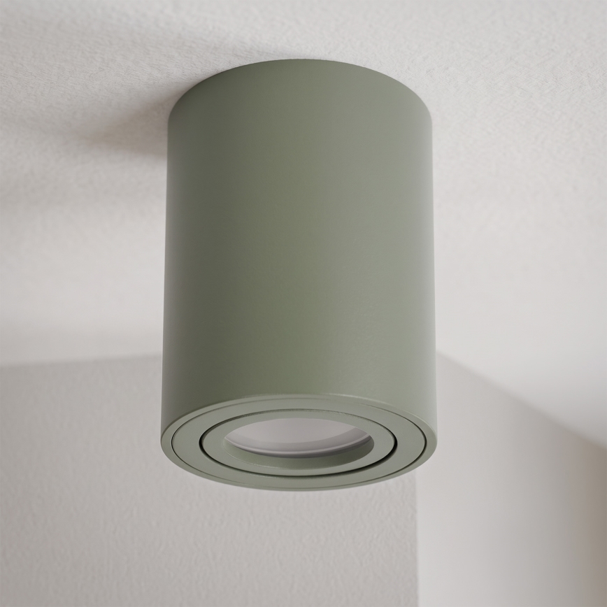 BRILAGI - Kohdevalaisin MIA 1xGU10/30W/230V 100x80 mm tummanvihreä