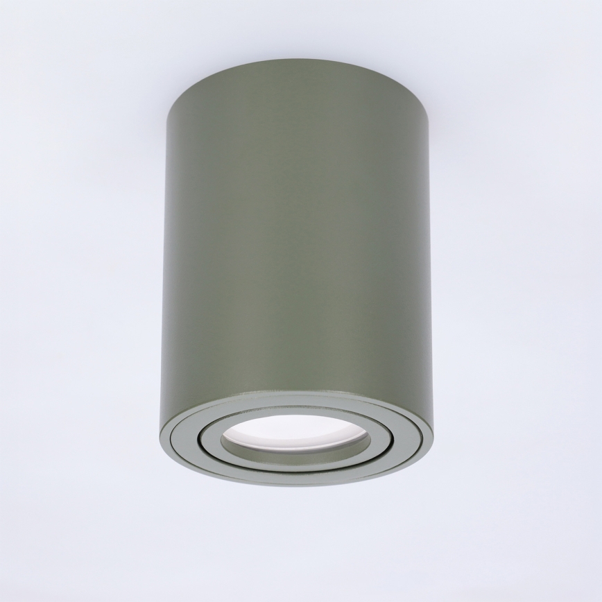 BRILAGI - Kohdevalaisin MIA 1xGU10/30W/230V 100x80 mm tummanvihreä