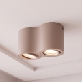 BRILAGI - Kohdevalaisin MIA DOUBLE 2xGU10/30W/230V beige