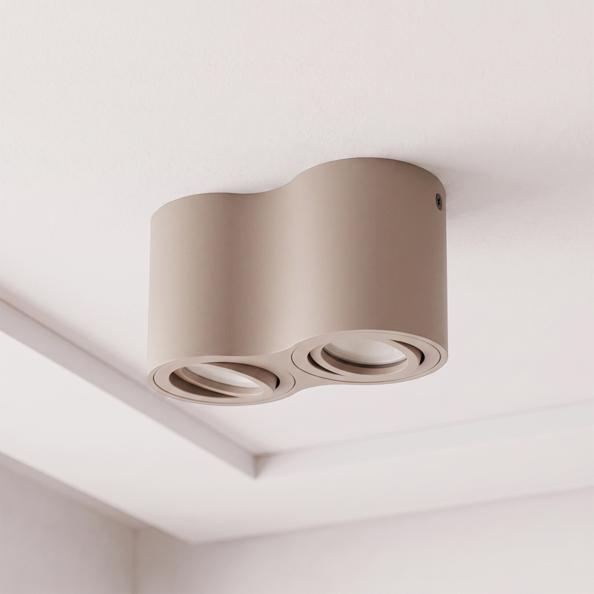 BRILAGI - Kohdevalaisin MIA DOUBLE 2xGU10/30W/230V beige