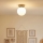 Brilagi - Kohdevalaisin MILO ECRU 1xE27/60W/230V beige/kulta