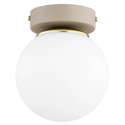 Brilagi - Kohdevalaisin MILO ECRU 1xE27/60W/230V beige/kulta