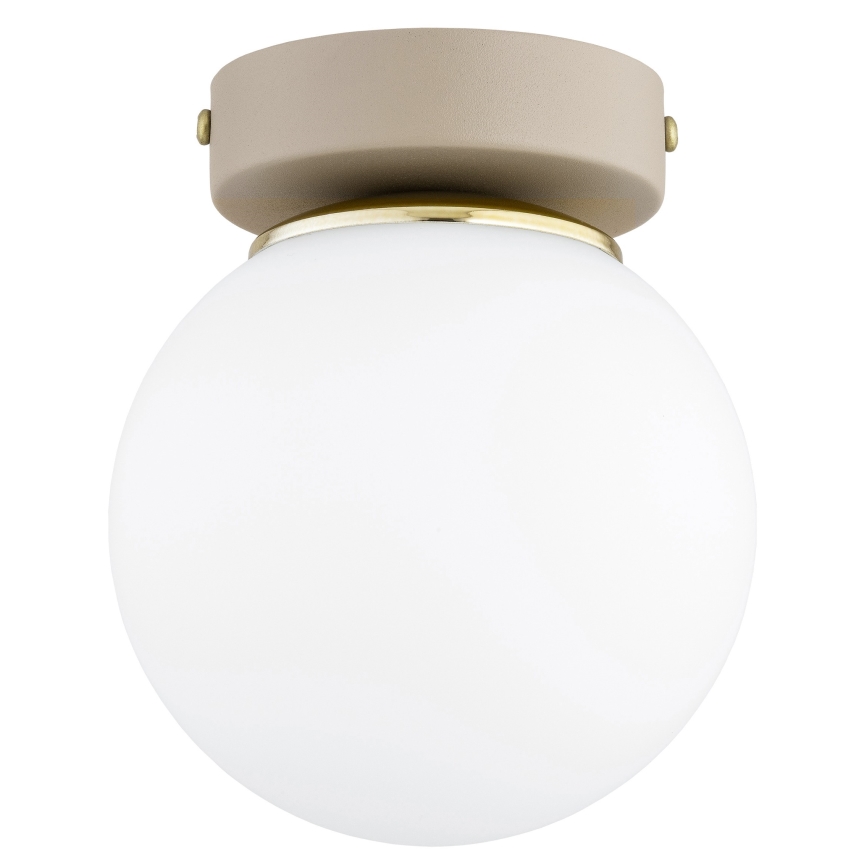 Brilagi - Kohdevalaisin MILO ECRU 1xE27/60W/230V beige/kulta