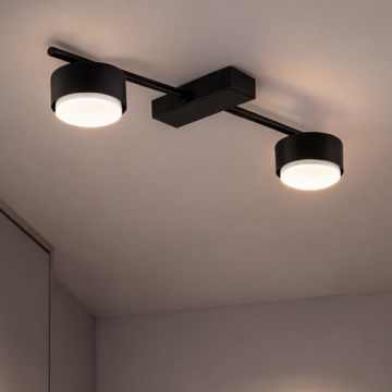 Brilagi - Kohdevalaisin MONO 2xGX53/12W/230V musta