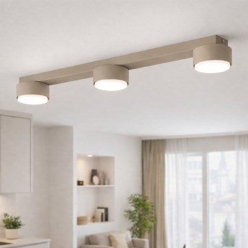 Brilagi - Kohdevalaisin MONO 3xGX53/12W/230V, beige