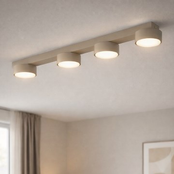 Brilagi - Kohdevalaisin MONO 4xGX53/12W/230V beige