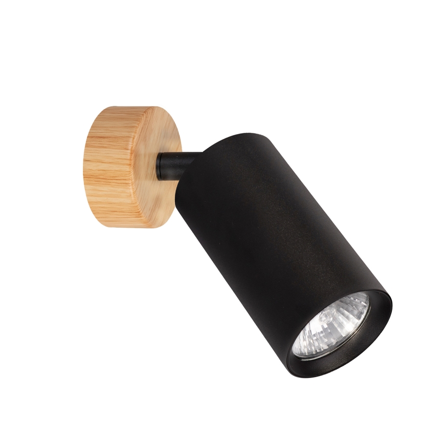 Brilagi - Kohdevalaisin SELE 1xGU10/30W/230V, musta/tammi