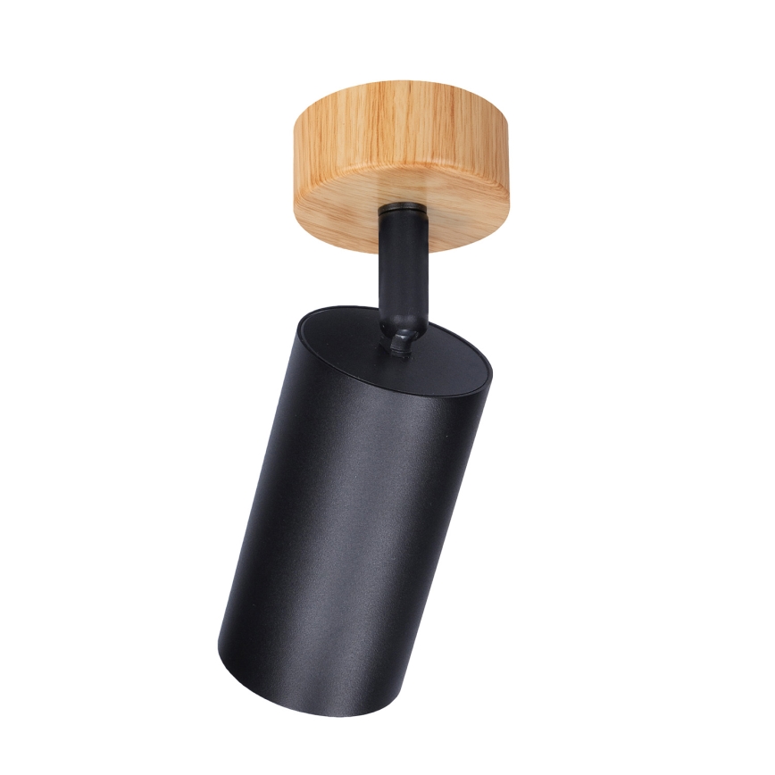 Brilagi - Kohdevalaisin SELE 1xGU10/30W/230V, musta/tammi