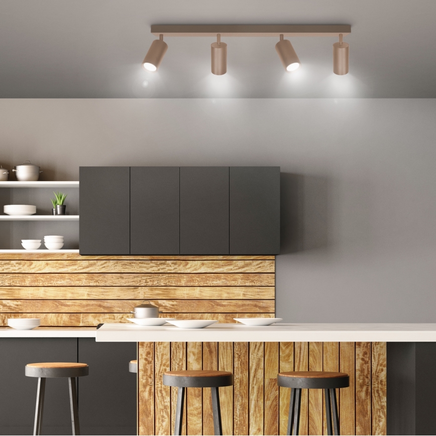 Brilagi - Kohdevalaisin SELE 4xGU10/30W/230V beige