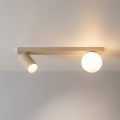 Brilagi - Kohdevalaisin SELE BALL 1xGU10/30W/230V + 1xG9/10W beige