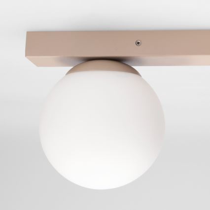 Brilagi - Kohdevalaisin SELE BALL 1xGU10/30W/230V + 1xG9/10W beige