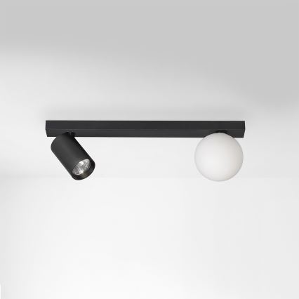Brilagi - Kohdevalaisin SELE BALL 1xGU10/30W/230V + 1xG9/10W musta