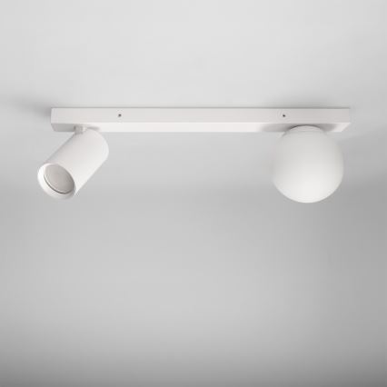 Brilagi - Kohdevalaisin SELE BALL 1xGU10/30W/230V + 1xG9/10W valkoinen