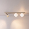 Brilagi - Kohdevalaisin SELE BALL 1xGU10/30W/230V + 2xG9/10W beige