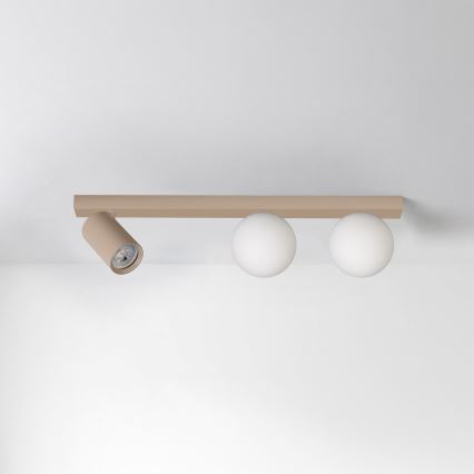 Brilagi - Kohdevalaisin SELE BALL 1xGU10/30W/230V + 2xG9/10W beige