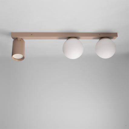 Brilagi - Kohdevalaisin SELE BALL 1xGU10/30W/230V + 2xG9/10W beige
