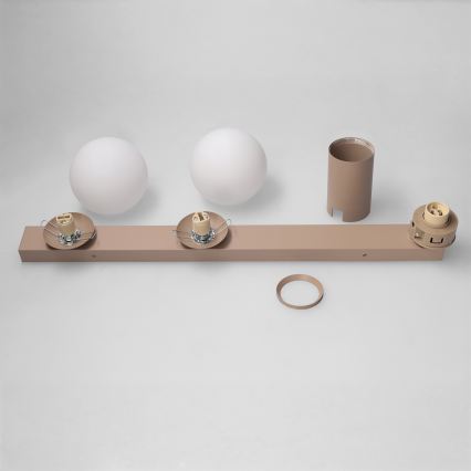 Brilagi - Kohdevalaisin SELE BALL 1xGU10/30W/230V + 2xG9/10W beige