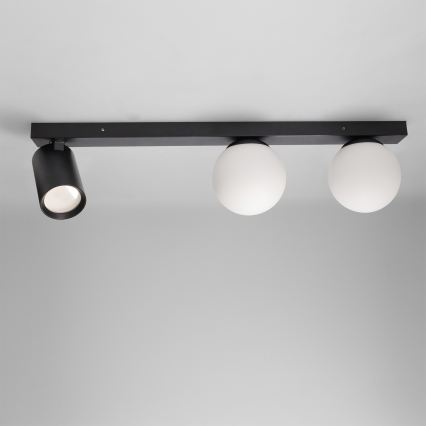 Brilagi - Kohdevalaisin SELE BALL 1xGU10/30W/230V + 2xG9/10W musta