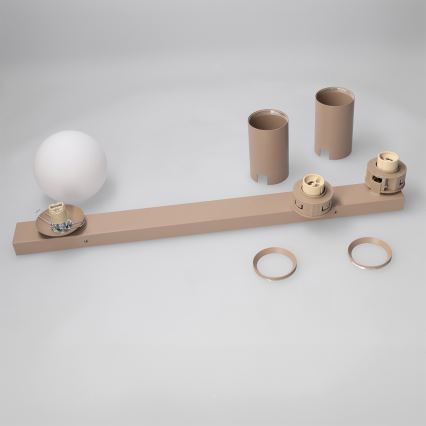 Brilagi - Kohdevalaisin SELE BALL 2xGU10/30W/230V + 1xG9/10W beige