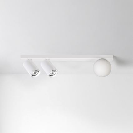 Brilagi - Kohdevalaisin SELE BALL 2xGU10/30W/230V + 1xG9/10W valkoinen