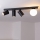 Brilagi - Kohdevalaisin SELE BALL 3xGU10/30W/230V + 1xG9/10W musta