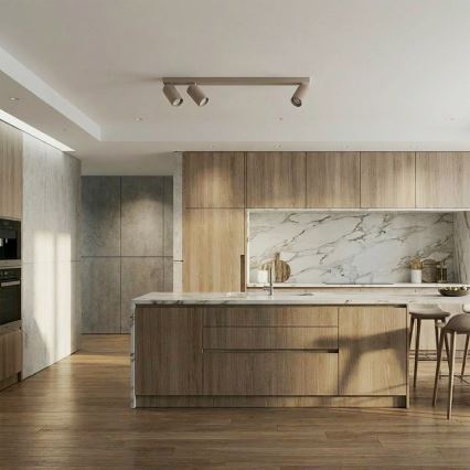 Brilagi - Kohdevalaisin SELE LONG 3xGU10/30W/230V beige