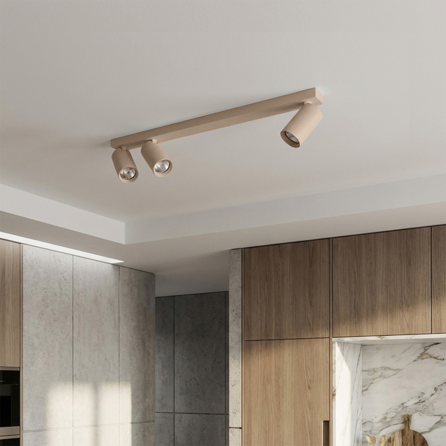 Brilagi - Kohdevalaisin SELE LONG 3xGU10/30W/230V beige