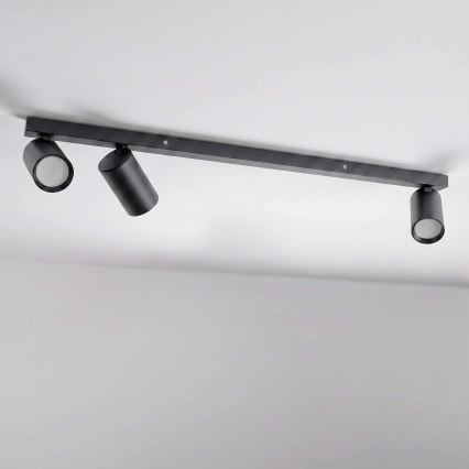 BRILAGI - Kohdevalaisin SELE LONG 3xGU10/30W/230V musta