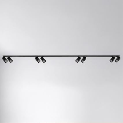 Brilagi - Kohdevalaisin SELE LONG 8xGU10/30W/230V musta