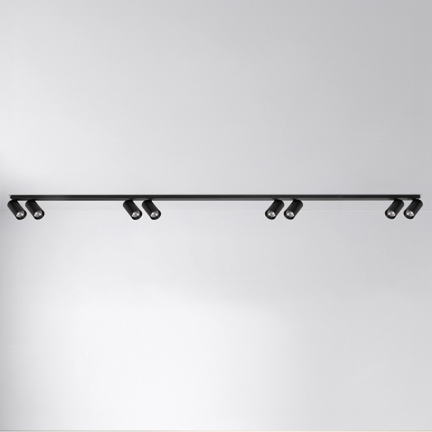 Brilagi - Kohdevalaisin SELE LONG 8xGU10/30W/230V musta
