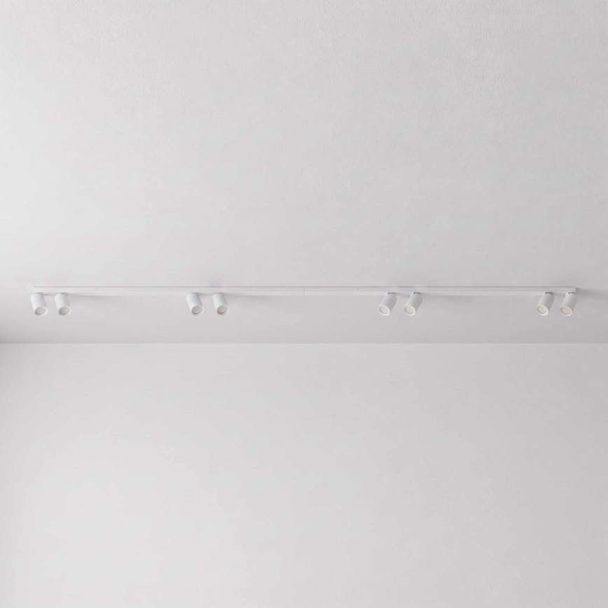 BRILAGI - Kohdevalaisin SELE LONG 8xGU10/30W/230V valkoinen