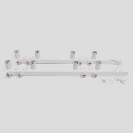 BRILAGI - Kohdevalaisin SELE LONG 8xGU10/30W/230V valkoinen