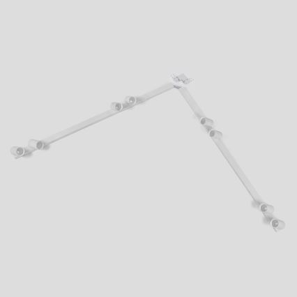 BRILAGI - Kohdevalaisin SELE LONG 8xGU10/30W/230V valkoinen