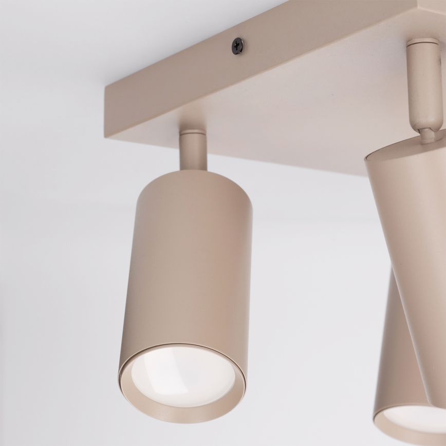 Brilagi - Kohdevalaisin SELE SQUARE 4xGU10/30W/230V beige