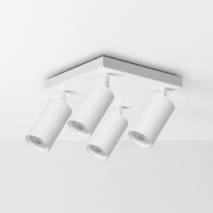 Brilagi - Kohdevalaisin SELE SQUARE 4xGU10/30W/230V valkoinen