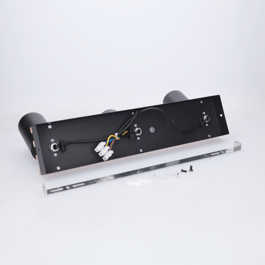 BRILAGI - Kohdevalaisin SELE WOOD ACOUSTIC 3xGU10/30W/230V musta/puu